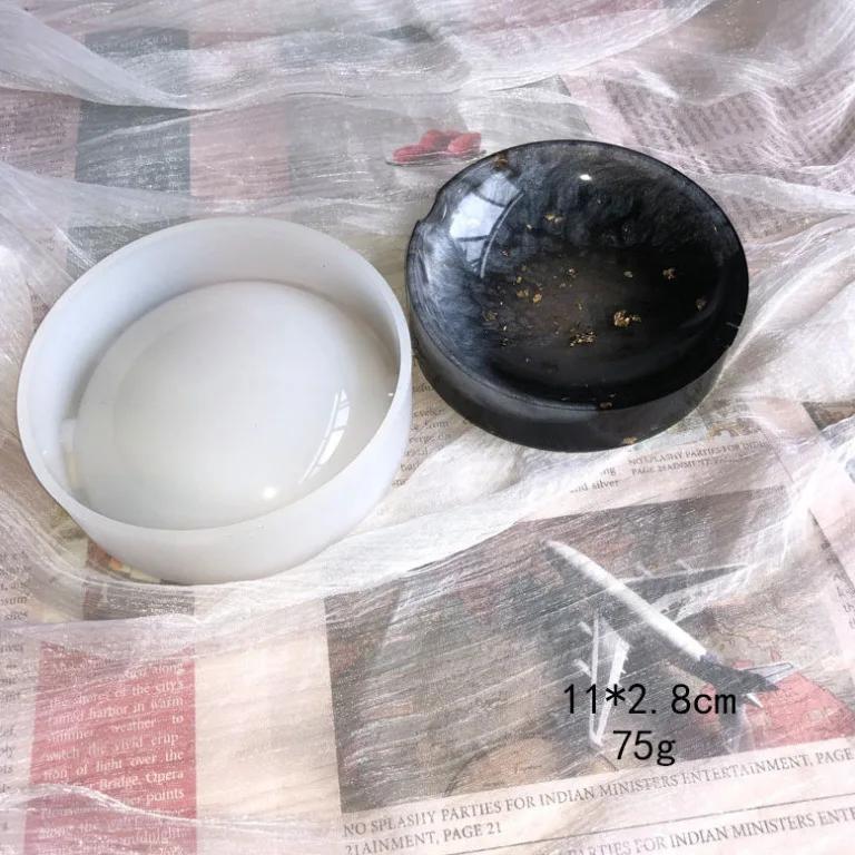 

Силиконовая форма для пепельницы, форма для подноса для пепельницы из хрустальной смолы, нерегулярные цементные формы, форма для подстаканников, форма для поделок своими руками roundness