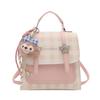 Schoolbag Foreign Style Simple Personality 1011 Spring New Bag Fashion Leisure Trend Backpack Women Niche Backpack