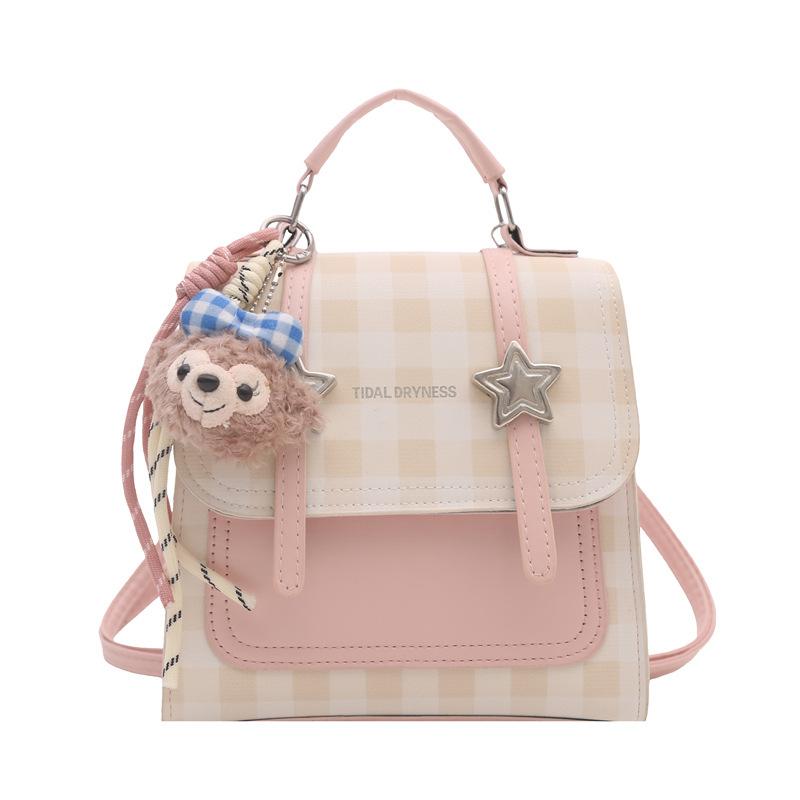 Schoolbag Foreign Style Simple Personality 1011 Spring New Bag Fashion Leisure Trend Backpack Women Niche Backpack