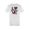 Love Moschino Distinctive Love Moschino Logo White T-Shirt