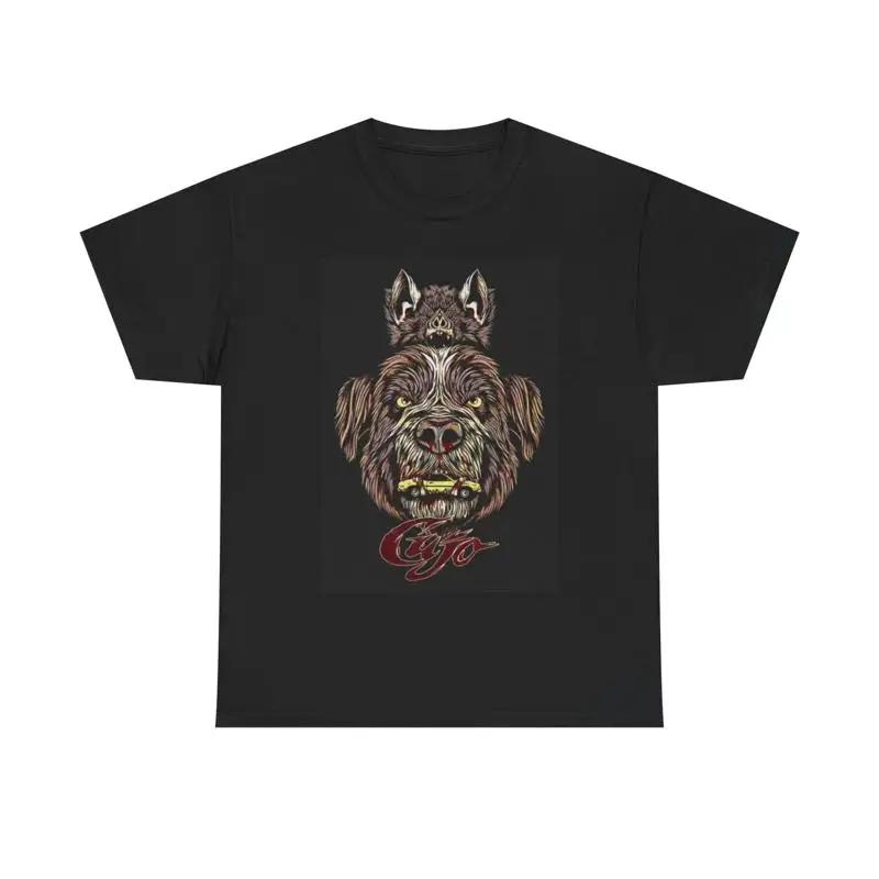 

Cujo Movie Poster T Shirt Vintage Stephen King Heavy Cotton 5XL різнокольоровий