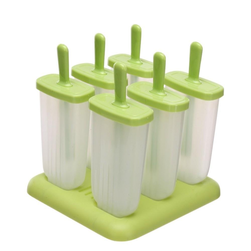 Reusable Ice Cream Molds Food Grade Plastic Homemade DIY Ice Cream Tools Easy To Fall Off Popsicle Mould Home Kitchen