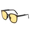 Folding sunglasses with case Sunglasses for Women Fashion Air cushion Eyewears UV 400  Eyewears