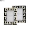 Black and White Checkered Photo Frames 6/7 Inch Picture Frame Bedside Table Wedding Anniversary Photo Frame Desk Decoration
