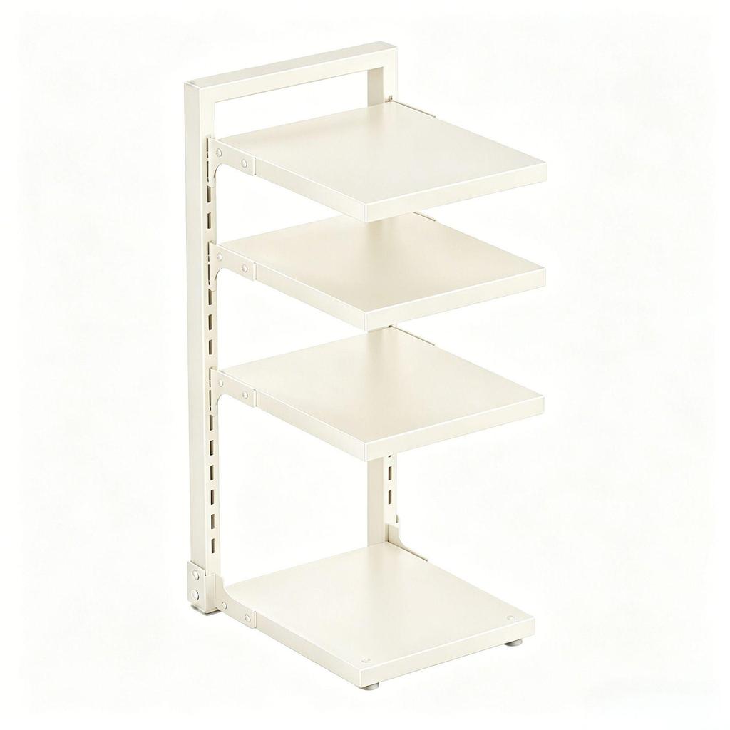 Adjustable Multi-layer Clip-on Sink Storage Rack for Pots