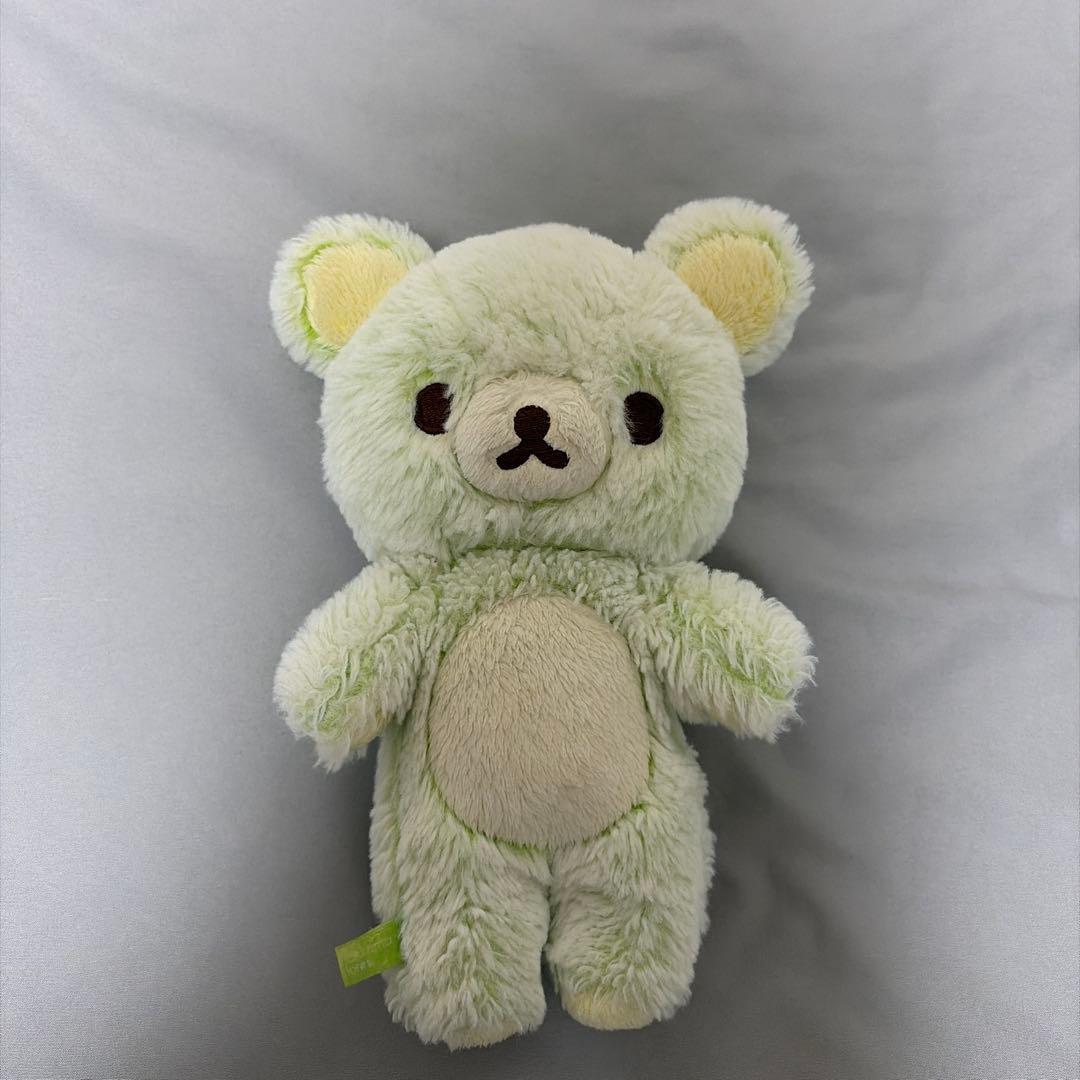 Rilakkuma (green) Sherbet stuffed toy (S)