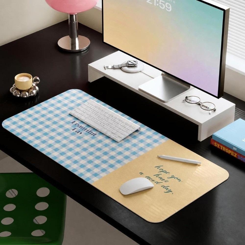 Oversized Mouse Pad Colorful Large Keyboard Pad Cartoon Computer Table Pad Office Desk Mat