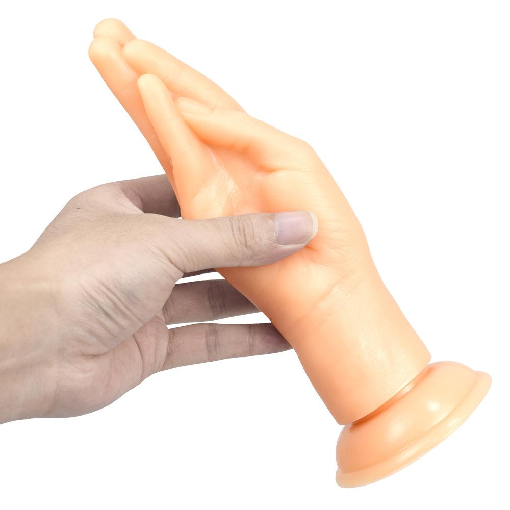 Simulazione pene super spesso braccio pesante plug anale da uomo cortile fisting super lungo pene finto espansore anale dispositivo di masturbazione plug anale femminile