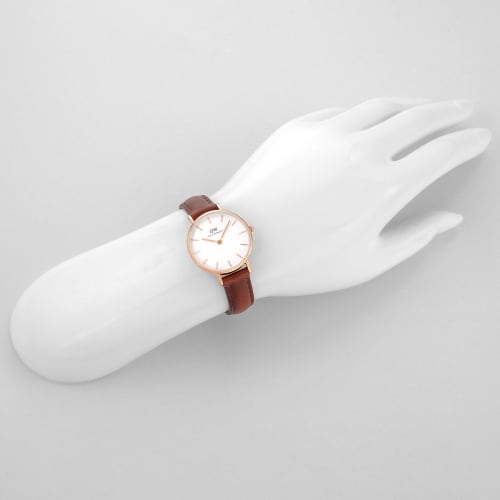 Daniel Wellington Classic Petite St. Mawes Watch DW00100231 Women's Brown