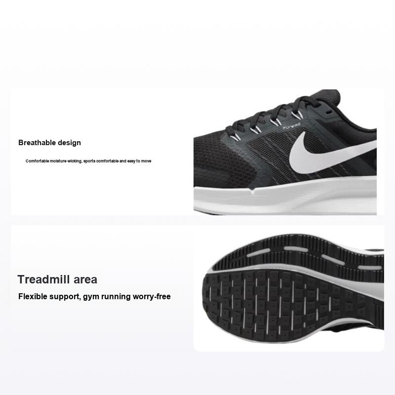Nike Run Swift 3 Black White Women Sneakers Dark-Smoke-Grey DR2698-002