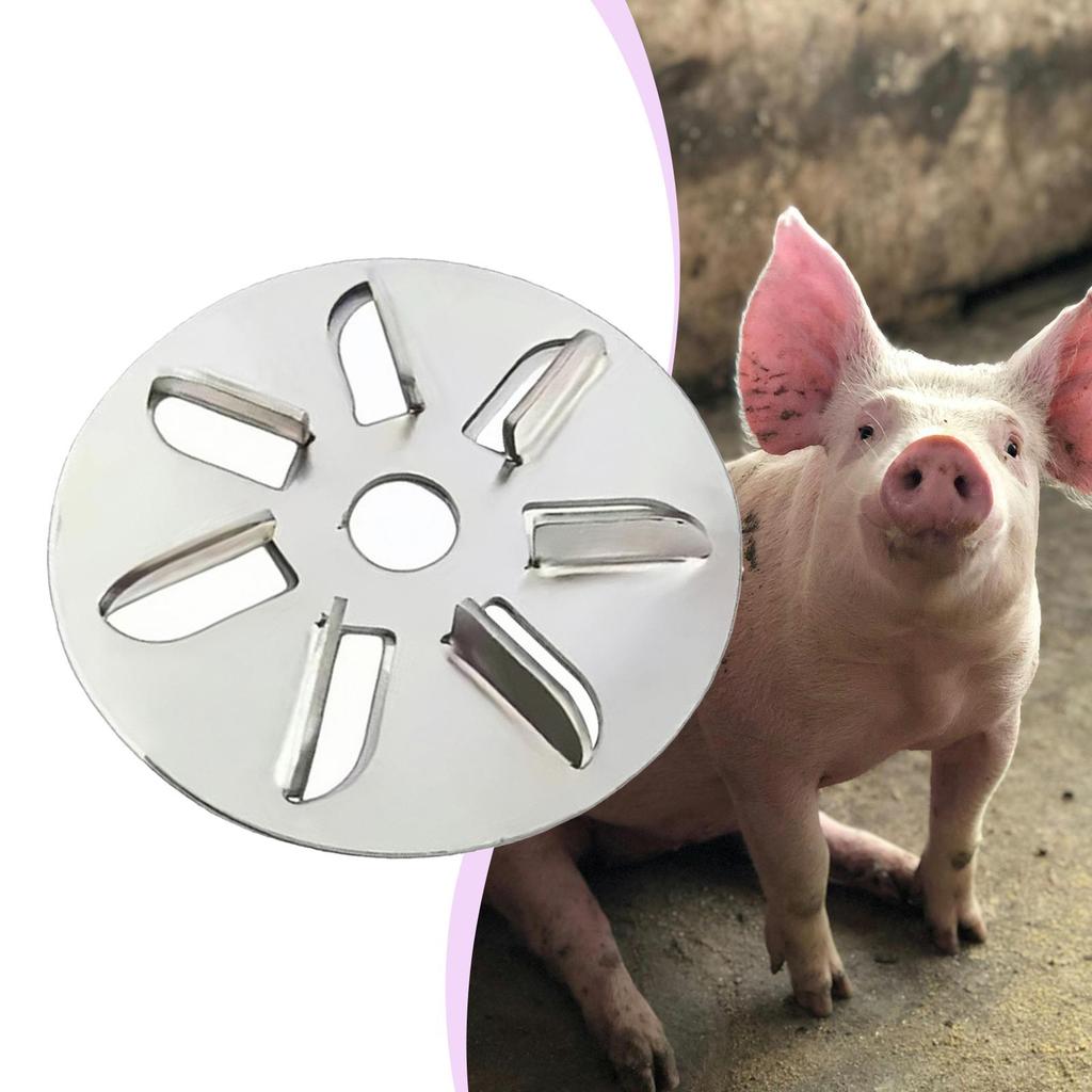 Pigs Hair Scraping for Slaughter Animal Hairs Lightweight Metal Pigs Hair Removal Tool for Pig Butcher Chicken Horse Cattle