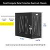 Secure Mini PC Case with Lock and USB Disable Feature