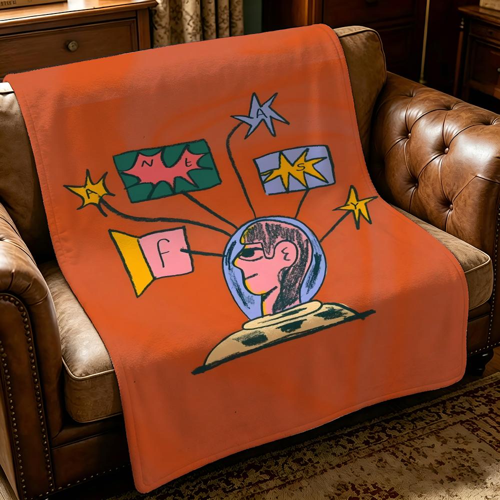 Artist D-Darren Shaddick-k Throw Thick Comfort Flannel Quilt, Multi-scene Use Indoor Outdoor Daily Nap