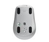 Logitech MX Anywhere 3S Mouse - RF Wireless + Bluetooth, Laser, 8000 DPI, Pale Grey (White)