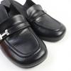Hermes Pumps Anfini Strap Slingback Leather Black Leather Women 36 Used