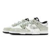 Nike Dunk Cyber Blue And White Porcelain, Heart Box Leather Abrasion Resistant Low top Skateboard Shoes Unisex DD1391-100(Team773--)