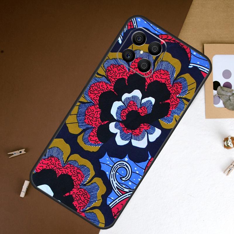 African Wax Fabic Case For Honor 70 50 90 Lite Magic 6 5 Pro Cover For Honor X8a X9a X7a X6a X9b X8 X9 X7 8X