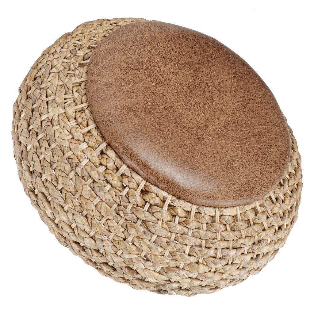 Seats Cushion Bay Window Cushion Round Handmade Straw Weaving Mat Pad Home Improvement Supplies