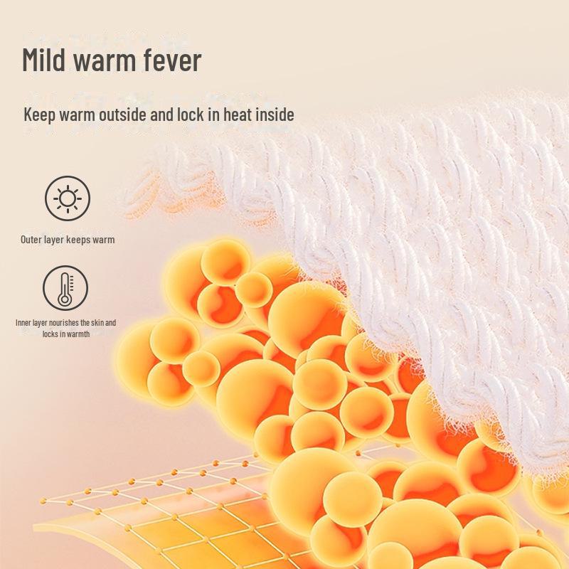 Women's High Elastic German Velvet Thermal Suit - Cashmere Silk Double-Sided Heating Autumn Clothes & Pants