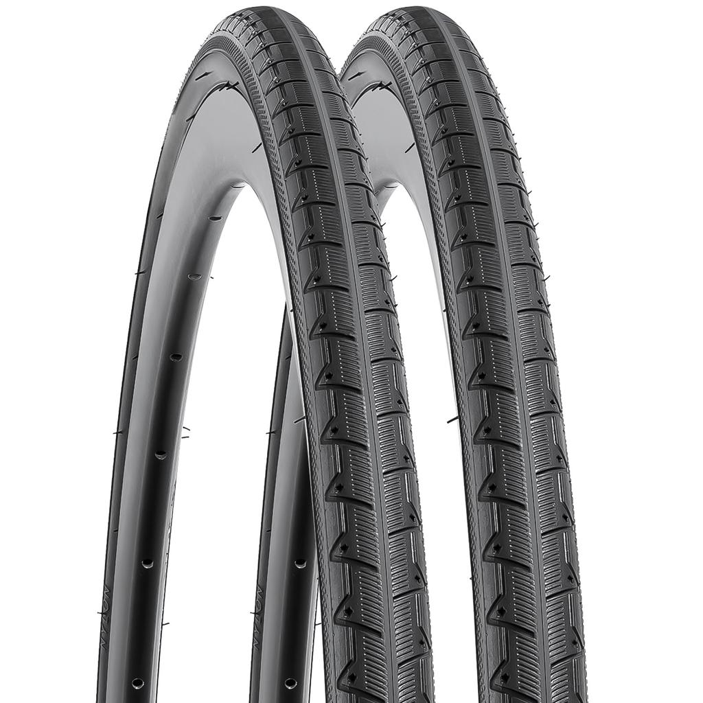 YunSCM 2-Piece 700x25c Bicycle Tire, 700x25c 25-622, Suitable for 700x25c Road Bike Tires, Y-1054