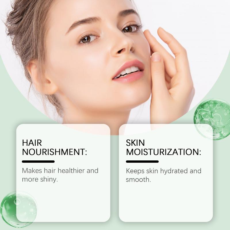 Moisturizing Hair Oil with Honeysuckle Extract Nourishing for Soft Shiny Hair Everyday Styling
