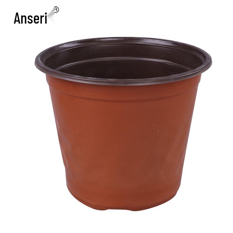 Zweifarbige Kunststoff-Pflanztöpfe (10er-Pack)