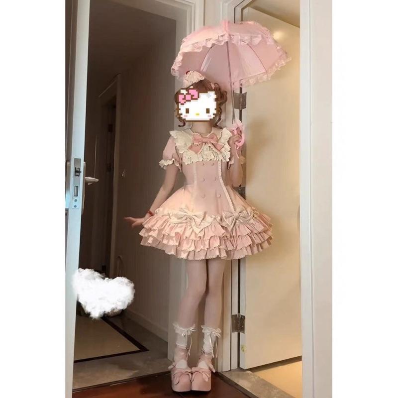 Mladistvé letní šaty s nabíranými rukávy - Stylový přiléhavý design princezny pro ženy