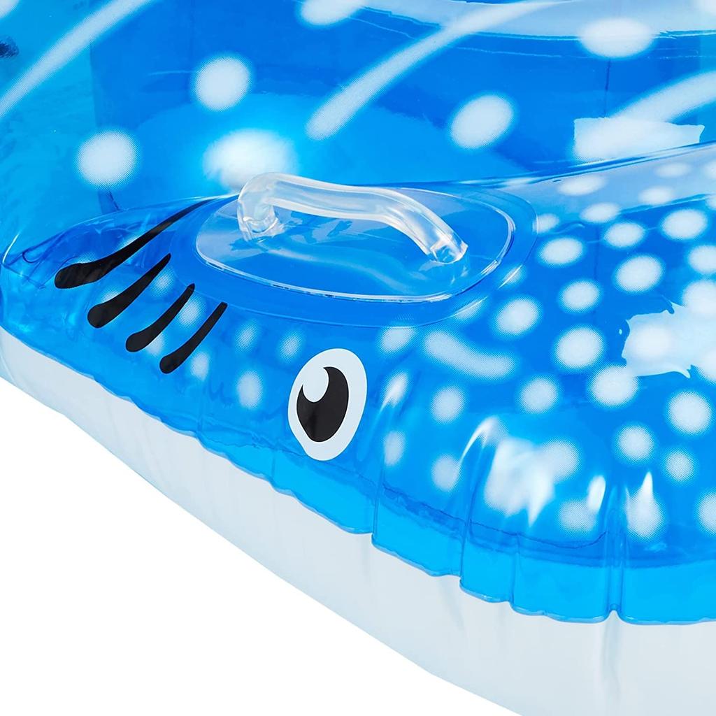 Big Whale Shark Float Float Float Whale Shark Ukiwa 181 x 112cm Set Slider (Float, Bag)