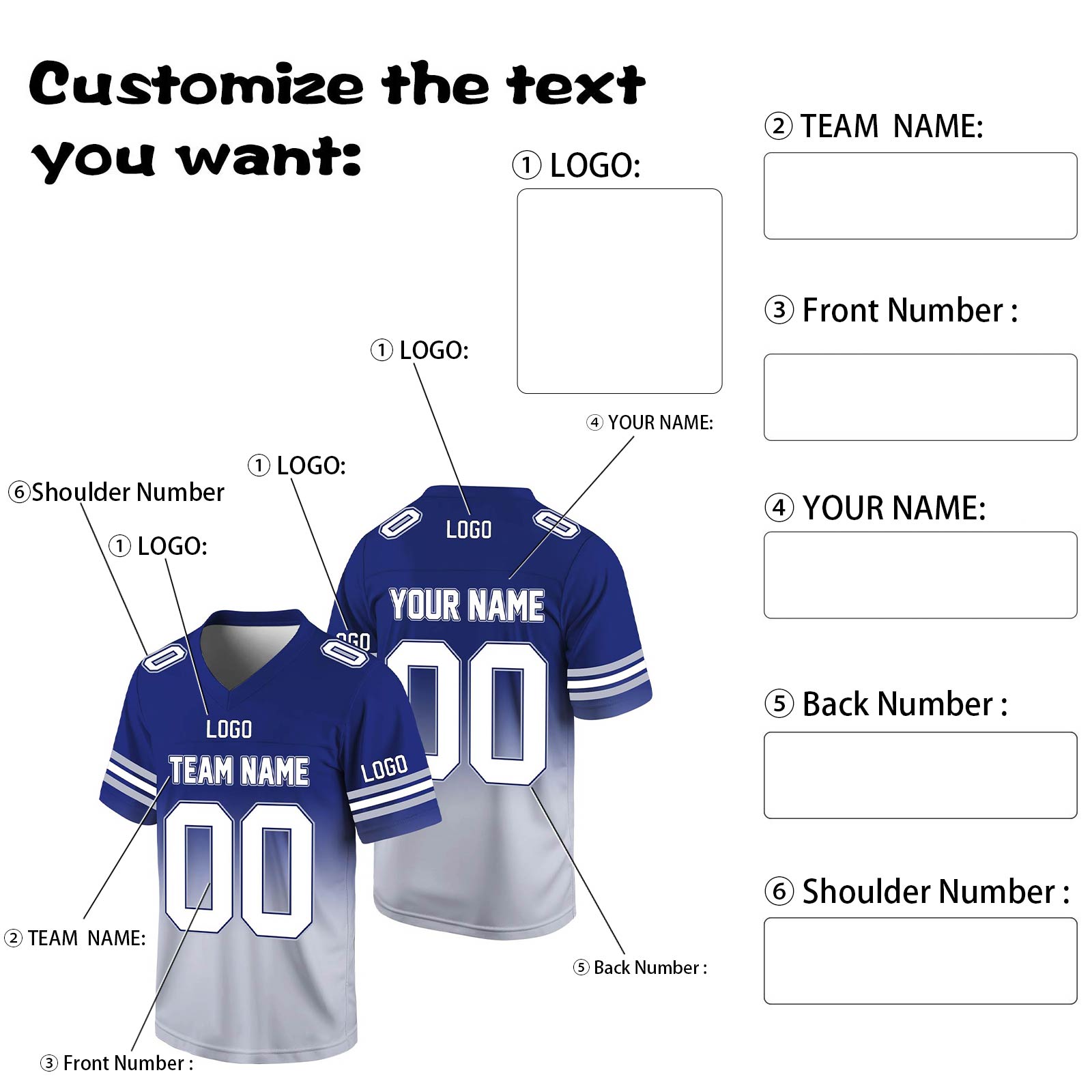 

Індивідуальні футбольні майки. Персоналізована надрукована назва та номер команди. Спортивна форма для чоловіків, жінок, молоді S