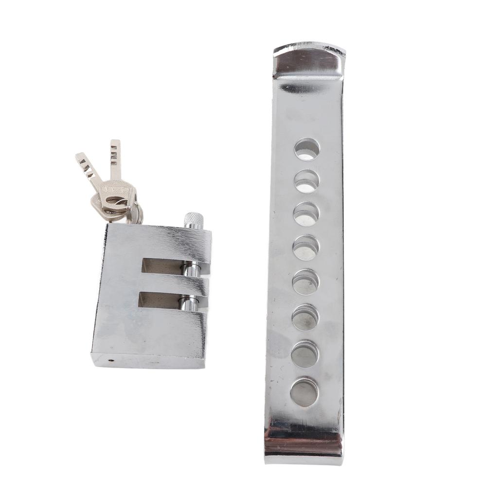 Anti Theft Device Clutch Lock Car Brake Stainless Safety Lock Tool Accelerator Pedal Lock