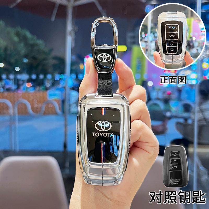 AACL1 Graffiti Car Key Case Cover For Toyota Corolla Land Cruiser Prado Crown Yaris Sienna Alphard Cross Hilux Fortuner Camry