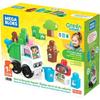 Jeu De Construction - MEGA BLOKS - Camion Brigade Du Recyclage - 18 Gros Blocs - Multicolore