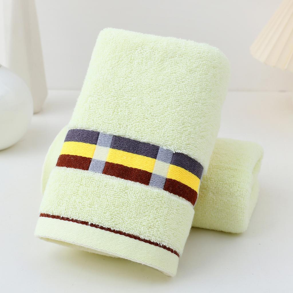 Pure Cotton Towel Supermarket Shopping Company Face Towel Embroidery Gift Idea Thickened Cotton Towel Pure Cotton