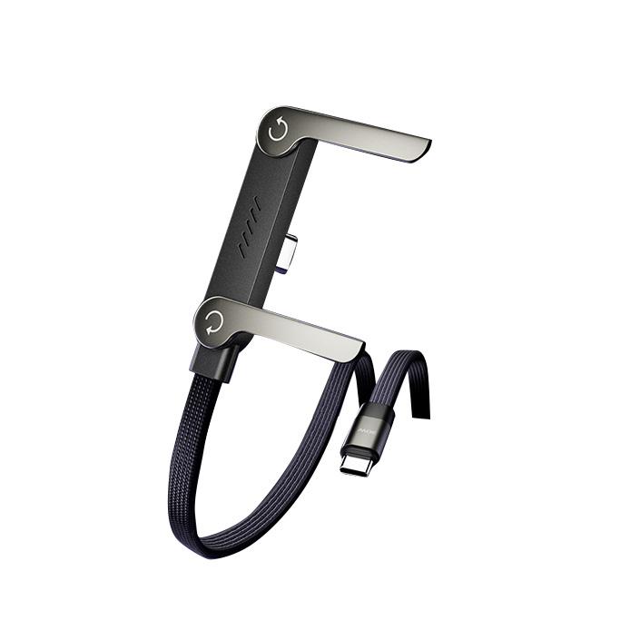 Mehrfachladekabel mit Typ C/USB A/L-Anschluss, Schnelllade-Datensynchronisationskabel für Smartphones, Tablets, Laptops, Spielgeräte