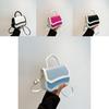 Fashionable Medium Sized Square Handbag For Women With Stylish Pu Material