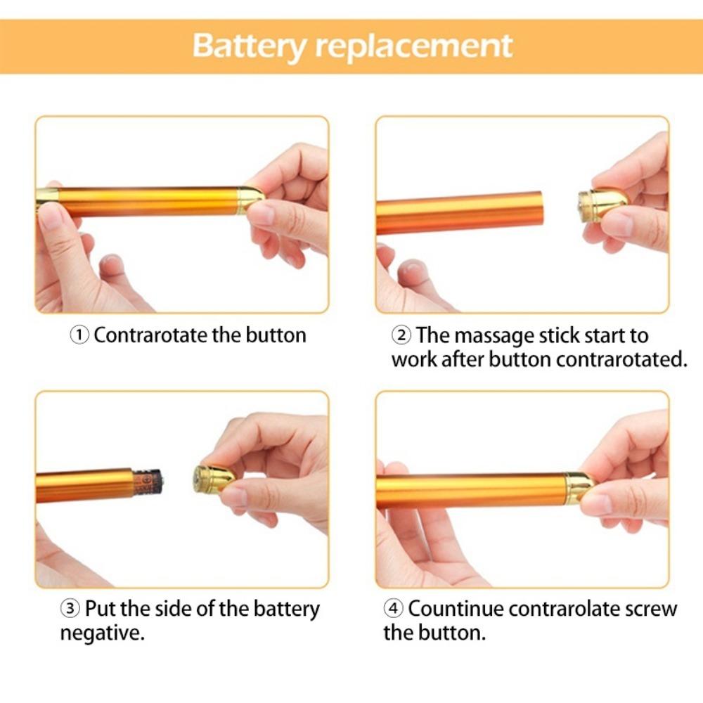 Stonego Face Massager Roller Beauty Care Vibration Firming Facial Tool Slimming Stick Skin Care Device Home Use Beauty Equipment