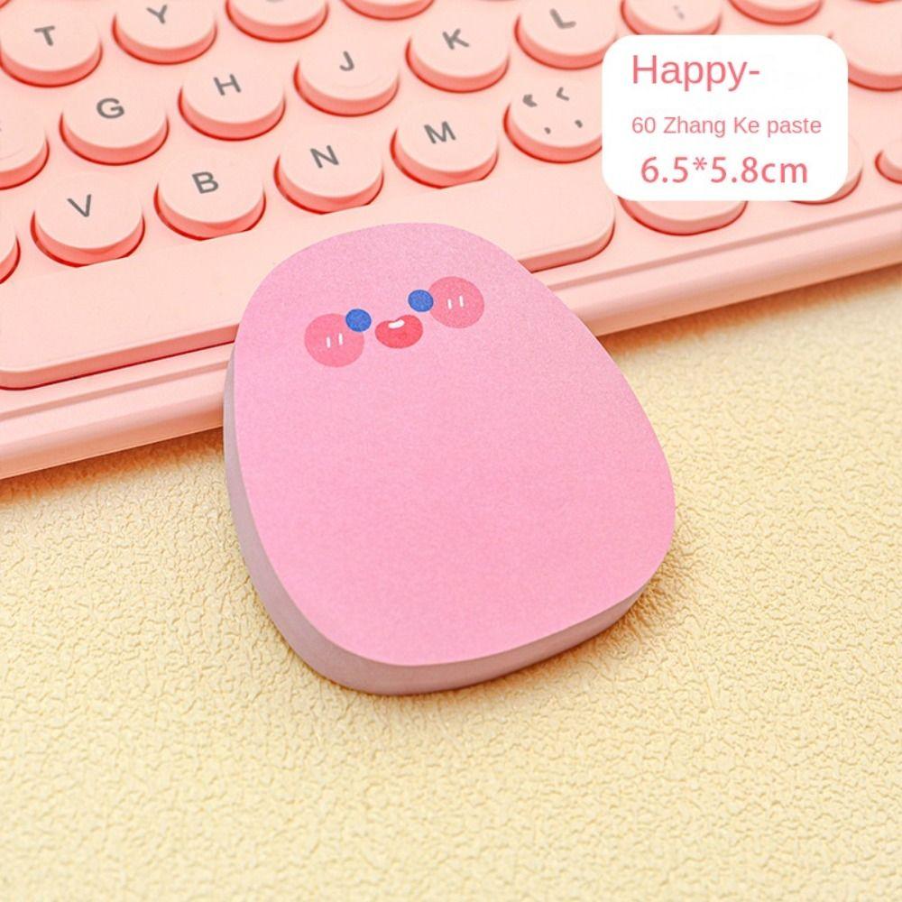 Colored Messages Sticking Paper Cartoon Message Paper Memo Pad Sticky Notes  Girls