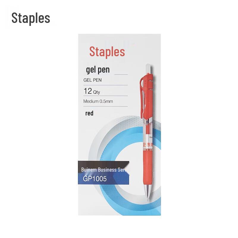 Staples GP1005 Retractable Gel Pen