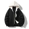 2026 Vår Höst Herr Svart Huvtröjor Herr Casual Lapptäcke Rockar Man High Street Huvtröjor Jacka Unisex Utomhusjackor