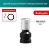 Electric Wrench Screwdriver Drill Bit Holder with Hex Socket & Telescopic Spring Sleeve Adapter, 1/2" Drive.
