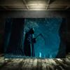Grim Reaper Horror Halloween Party Decoration Background Spooky Graveyard Cemetery Backdrop Cosplay Photo Booth Studio Banner