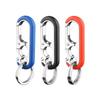 Metal Waist Buckle Double Ring  Keychain Bottle Opener Key Chain Car Key Holder Car Keychain