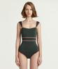 Ageunel From Here Monokini_Deep Green