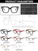 Fashion Oversized Glasses Frame Women Men Big Face Vintage Glasses Large Size Optical Spectacle Frame Unisex Accessories