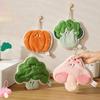 Cartoon Hand Towel Hanging Kitchen Hand Cloth Coral Fleece Bathroom Children Towel Super Absorbent Handkerchief Rag Quick Dry