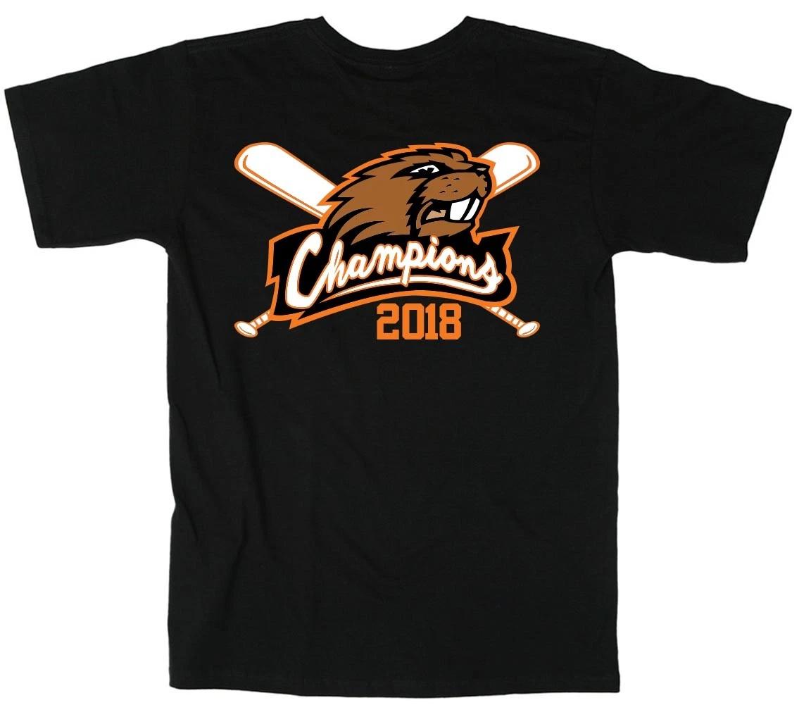 Oregon State 2018 College World Series Champs Champions T-Shirt S