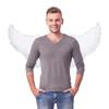 White Swallow Angel Feather Wings Adjustable Elastic Strap Kid Costume Party Supplies for Holiday Decor