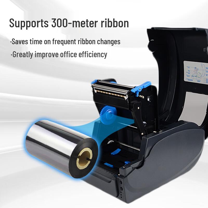 Gprinter GP-1134T Thermal Transfer Barcode Label Printer CN Plug (adapter Included)