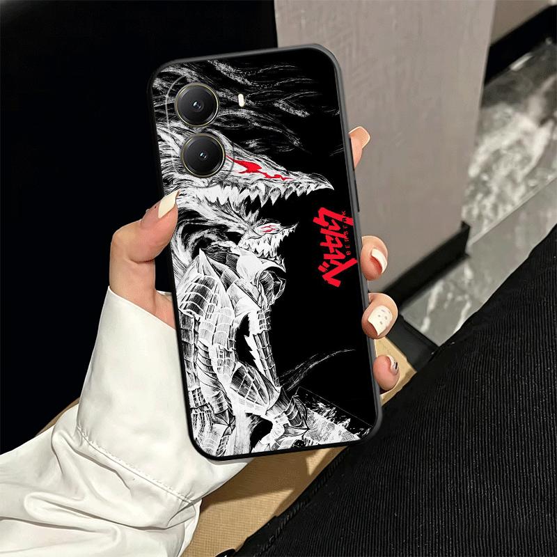 G-Guts B-Berserks Anime Soft Phone Case for Xiaomi Poco X5 X6 X7 X8 Pro Max X3 F7 F8 Ultra M8 M7 M6 M5 Redmi 15 15C 14C 13C 12C