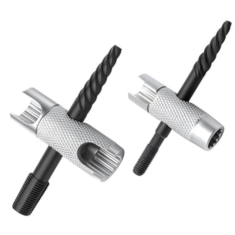 Schmiernippel-Installationswerkzeugsatz 2 Stück 4-in-1 für 38 516 716 Für Sechskantgrößen Passt für 1 8 NPT M10x1 1 4 28 SAE M8x1
